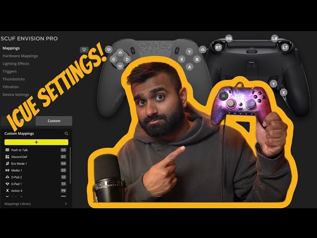 Scuf Envision Pro iCUE Settings | What you need to succeed in COD!