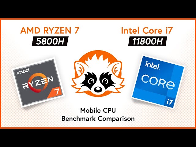 AMD Ryzen 7 5800H vs Intel Core i7 11800H - Zen 3 vs Tiger Lake - Laptop CPU Comparison