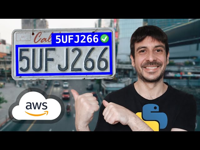 REAL TIME Number Plate Recognition with Python and AWS | Object detection and tracking | Yolov8