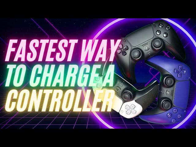 PS5 Controller FAST charging