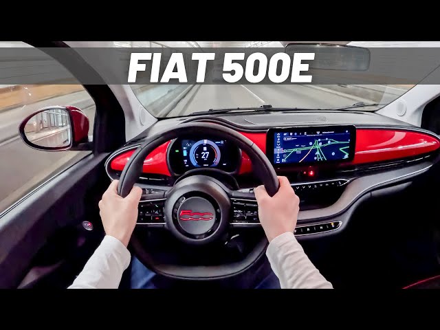 2024 Fiat 500e | POV NIGHT DRIVE