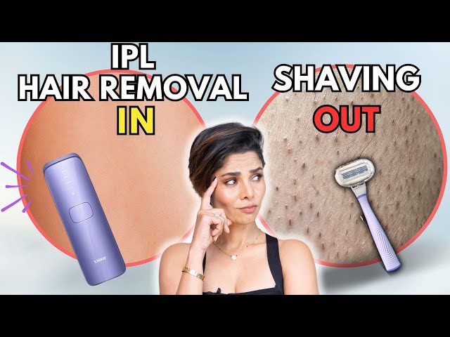 6 Reasons why IPL HAIR REMOVAL is better than SHAVING or WAXING/ Comparison video