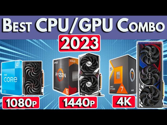 🛑STOP🛑 Buying Bad Combos! Best CPU and GPU Combo 2023