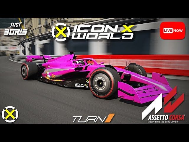 🛑Assetto Corsa - Icon.X World - F1 Monaco - CSL DD🛑@iconxworld
