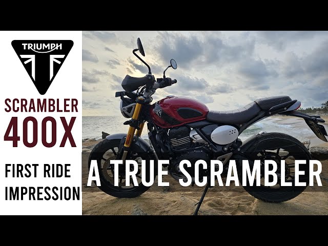 Triumph Scrambler 400X Malayalam Review | Triumph | #triumph #triumphofficial #scrambler400x