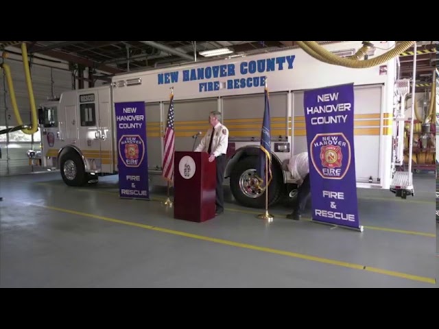 NHC Fire Service Rescue 11 Dedication