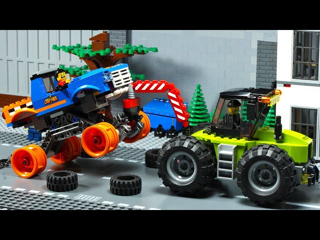 Lego City Monster Truck Prison Break
