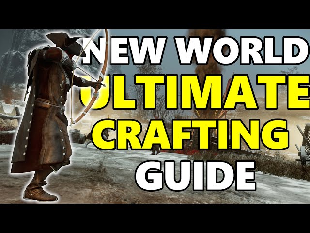 NEW WORLD MMO - ULTIMATE Crafting Guide - Everything You Need To Know!