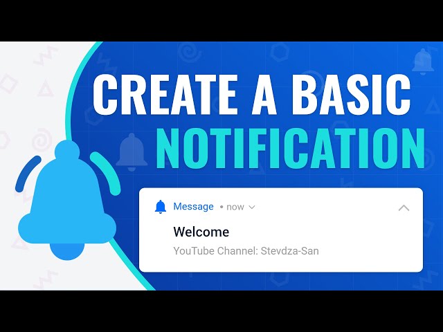 Creating a Basic Notification - Notifications in Android