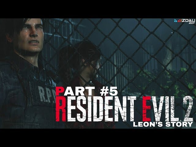 Resident Evil 2 Remake (2019) Walkthrough - Leon - #5 - RPD (PS4)