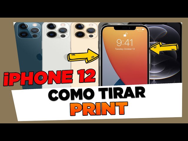Como Tirar Print no iPhone 12, 12 Mini, 12 Pro, e 12 Pro Max