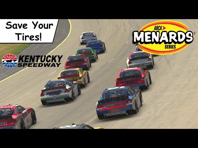 iRacing - Kentucky - Arca Menards Series - Save Your Tires!