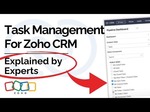 Task Management for Zoho CRM - Explained by Experts