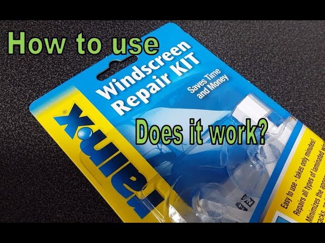 RainX Windshield Repair - Does it work? The ULTIMATE How to Use Guide