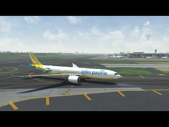 (4K) Full Flight & Ultra Settings/ Cebu Pacific A330-900 Neo/ Kansai to Manila/ Microsoft Flight Sim