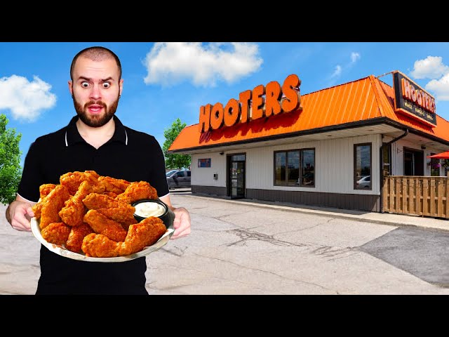 Man Eats At HOOTERS For 24 HOURS!