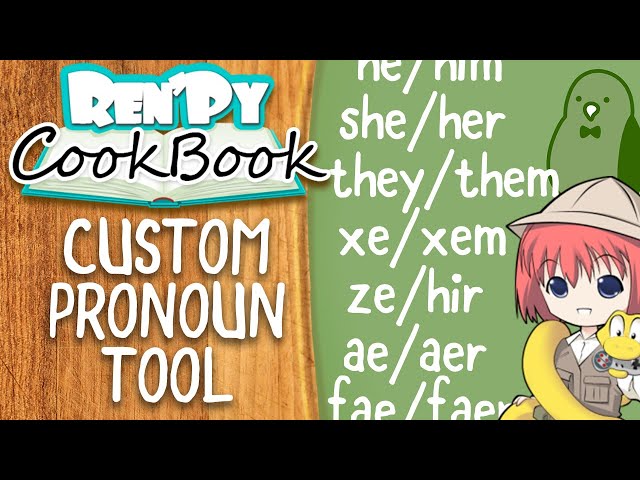 Ren'py Custom Pronoun Tool