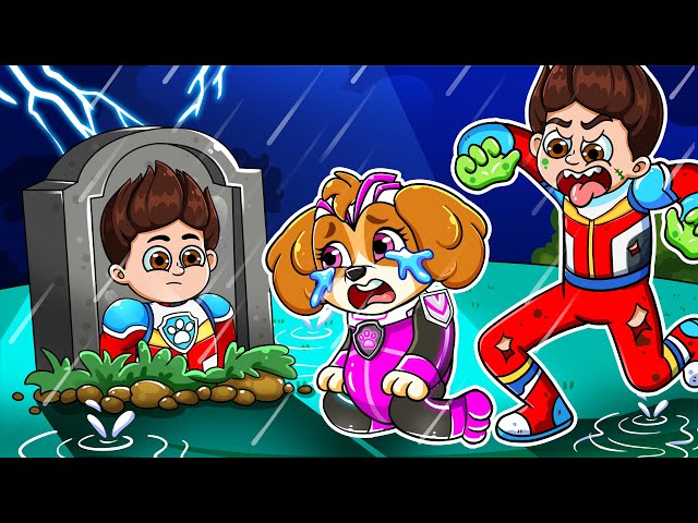 PAW Patrol Ultimate Rescue Missions ⛑💔 Ryder ZOMBIE Is Coming?! Skye Run Now | Rainbow Friends 3