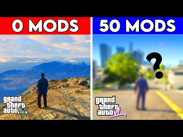 I INSTALLED *50 MODS* 😱 IN GTA 5 .......... IS THIS GTA 6 NOW? 😍