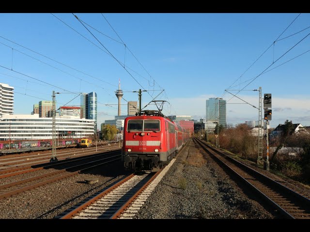 Eisenbahn Video - Baureihe 111 - letzte Tage auf NRW RE 4