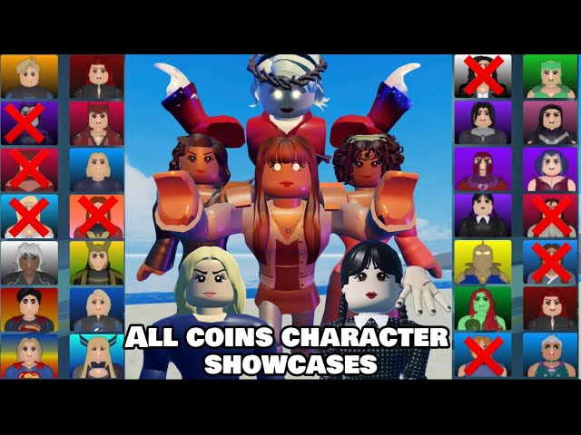 Every base coins character showcase. Heroes online world roblox