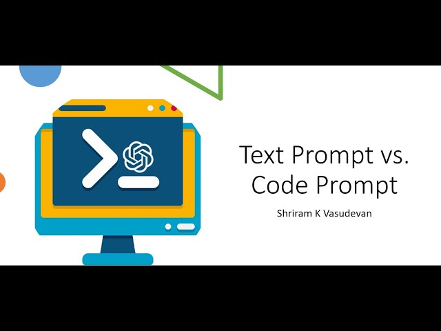 Text Prompts vs  Code Prompts - A quick understanding