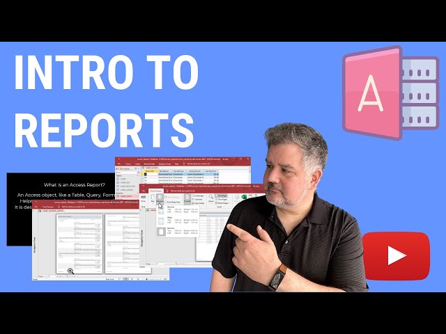An Introduction to Reports in Microsoft Access