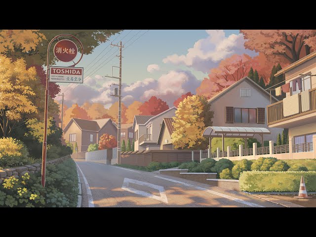autumn in japan. 🍂 anime lofi mix