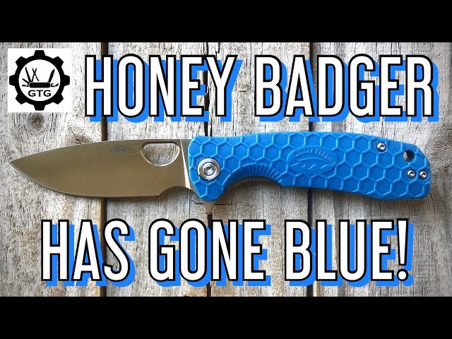 Blue Honey Badger Knife | Plus Mods!