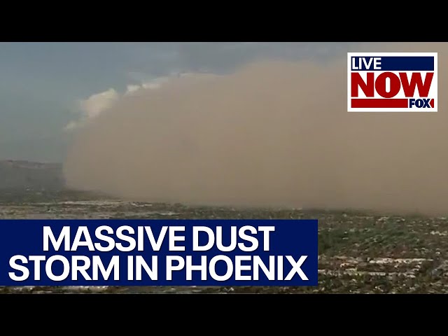 Massive dust storm near Phoenix: First major storm of monsoon season | LiveNOW from FOX