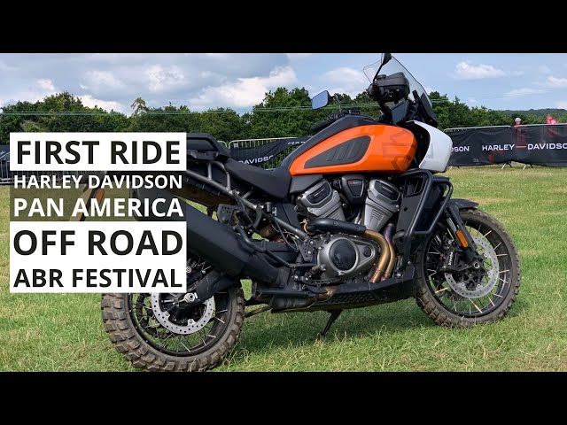First Ride: Harley Davidson Pan America - Off Road ABR Festival Adventure Trail 4K