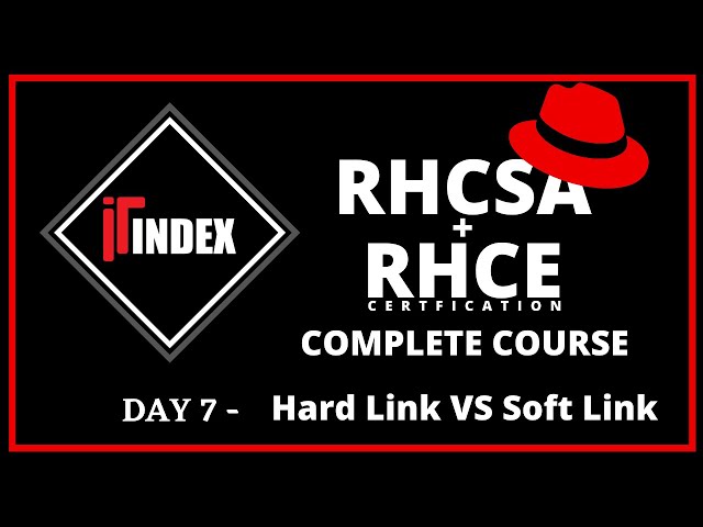 Day 7 | Hard and Soft links in Linux | Linux full Course | #itindex | Aman Sir