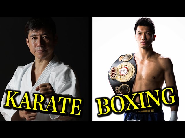 Karate Master meets Pro-Boxer. Exchange of philosophy and techniques.【Tatsuya Naka, Ryota Murata】