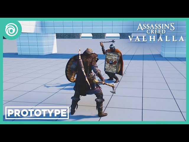 Assassin's Creed Valhalla: Prototype Character Animation | Early Development Footage