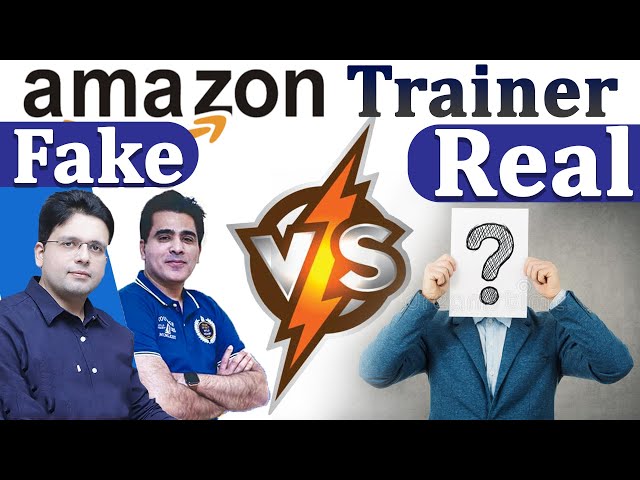 Amazon Fake Trainer vs Real Trainer | Albarizon | Amazon Pakistan