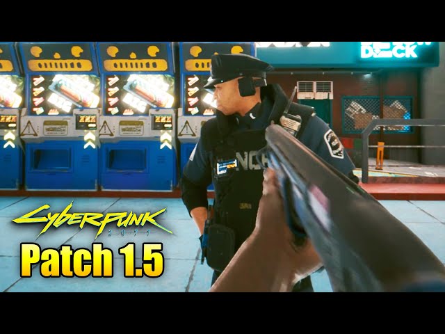 Patch 1.5 Night City Cops - Cyberpunk 2077
