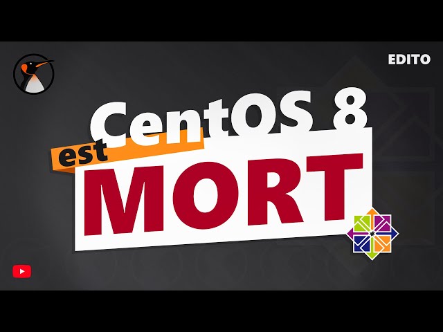 CentOS 8 est mort, vive CentOS Stream ! Démo de migration !