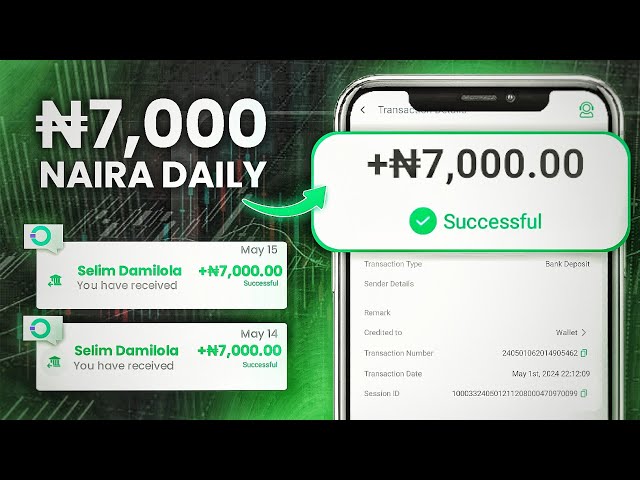 Earn ₦7k Daily From This New App (Make money online in nigeria)