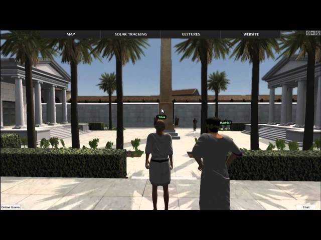 Virtual World tour of Hadrian's Villa - Full Version