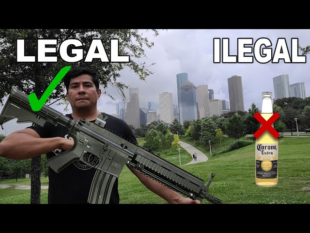 Buying fire arms VS beer in the United States.
