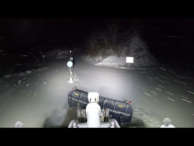 More snow to plow Caterpillar 972M XE Wheel Loader plow snow