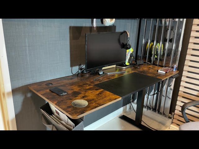 Amazon electric standing desk, height adjustable
