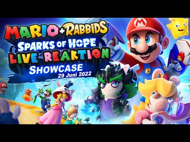🔴 MARIO + RABBIDS SPARKS OF HOPE SHOWCASE 🎇 Domtendos Live Reaktion