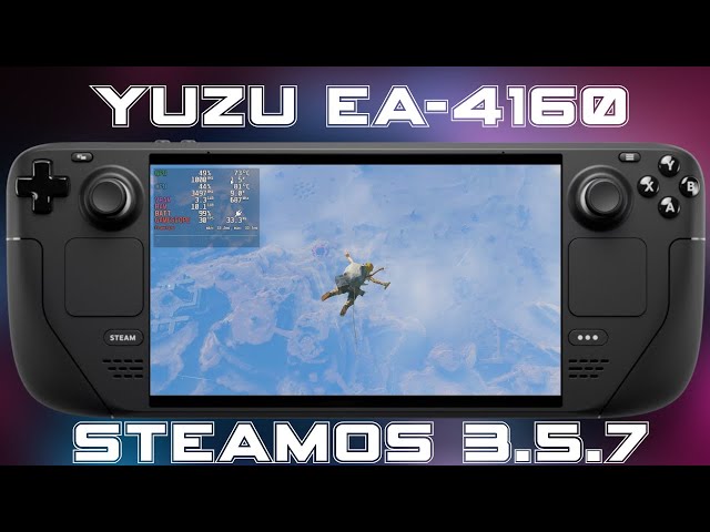 Zelda: Tears of the Kingdom Optimized Settings | SteamOS 3.5.7 | Yuzu EA-4160 | Steam Deck 720@30FPS