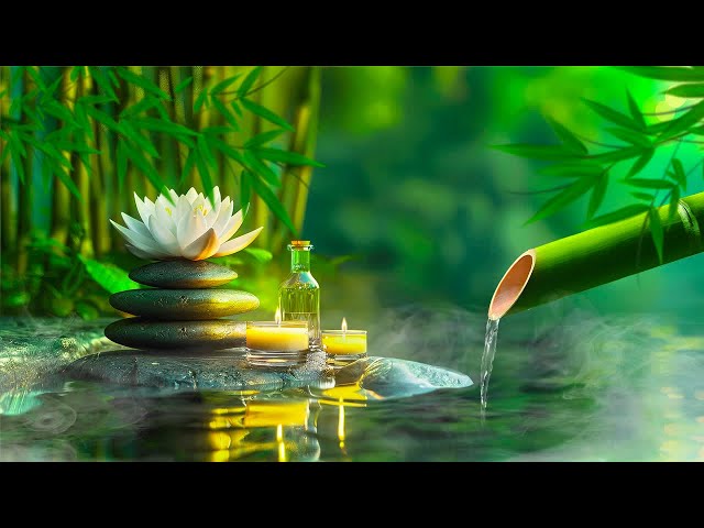 Bamboo Water Fountain Healing 24/7 自然の音とともに音楽をリラックス バンブーウォーターファウンテン 【癒し音楽BGM】