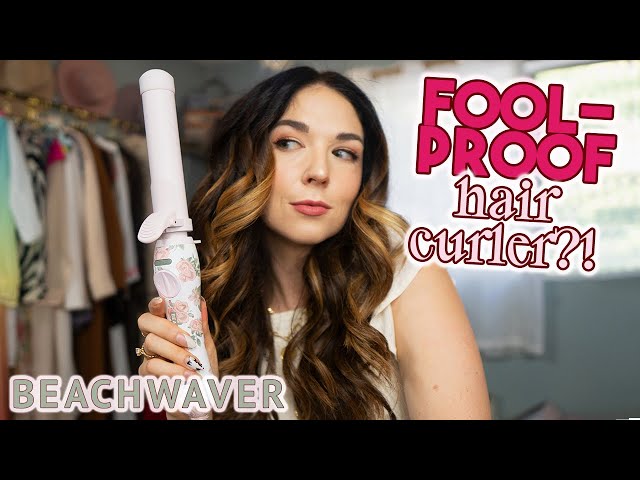 Beachwaver S1.25 Rotating Curling Iron Tutorial + Review...Is it Worth It?!