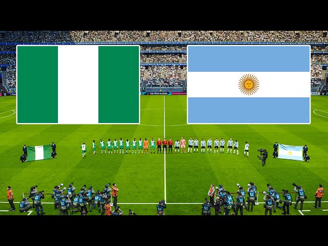 Nigeria V Argentina | FIFA World Cup Mexico 2026 | eFootball Pes Gameplay