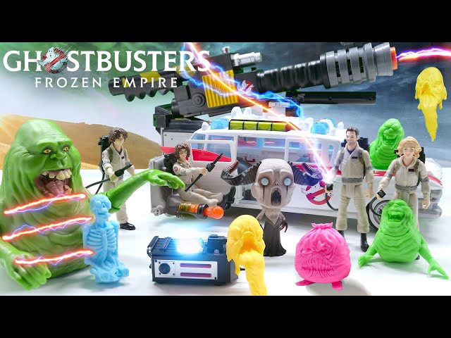 Ghostbusters Frozen Empire Toy Challenge | Can We Catch EVERY Ghost?