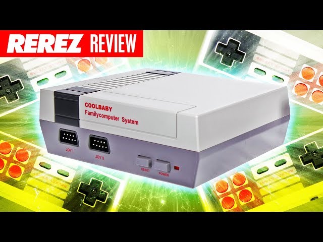 NES Classic Knock Off Console // Cool Baby 600 in 1 - Rerez