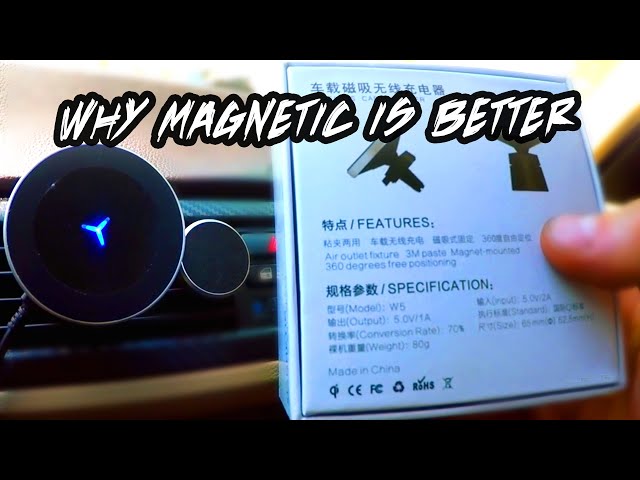 FUNXIM W5 Magnetic Wireless Car Charger, Air Vent - UNBOXING REVIEW (Mira Schwartzburg EP Trailer)